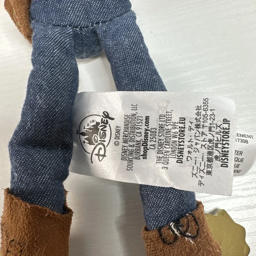 Disney Store Pixar Buzz Lightyear And Woody Plush Doll